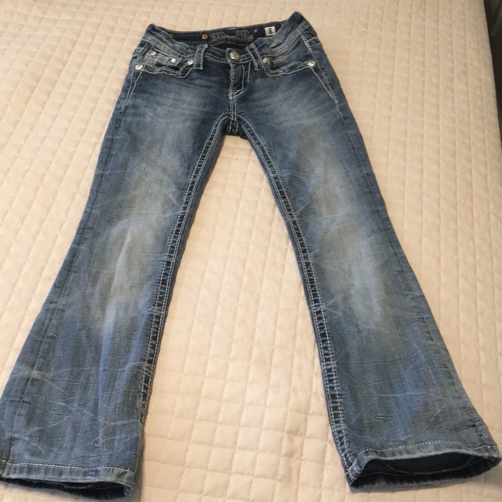 Girls Miss Me bootcut